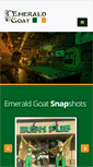 Mobile Screenshot of emeraldgoat.com